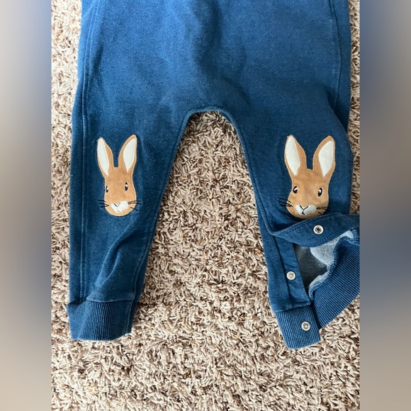 Joules Peter Rabbit Wilbur dungarees overalls bunny - Picture 7 of 15